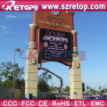 P10mm DIP Pantallas LED Digitales Video LED Exterior De Publicidad PARA Instalacion Fija